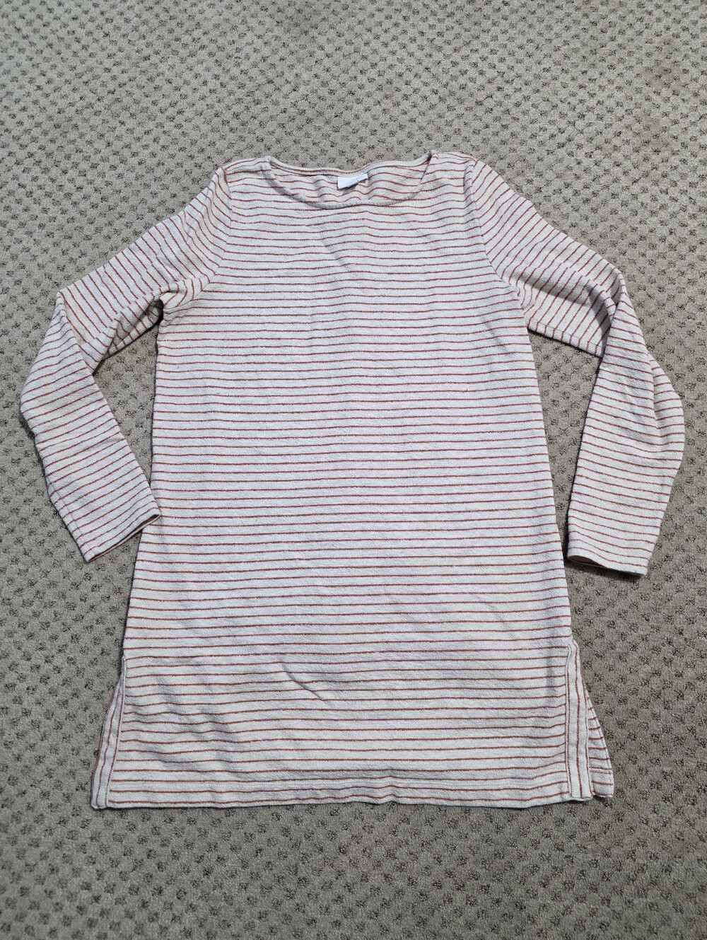 J. Jill Cotton Striped Tunic